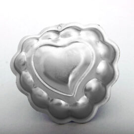 E38A – Decorated Heart Mini Jelly Pans